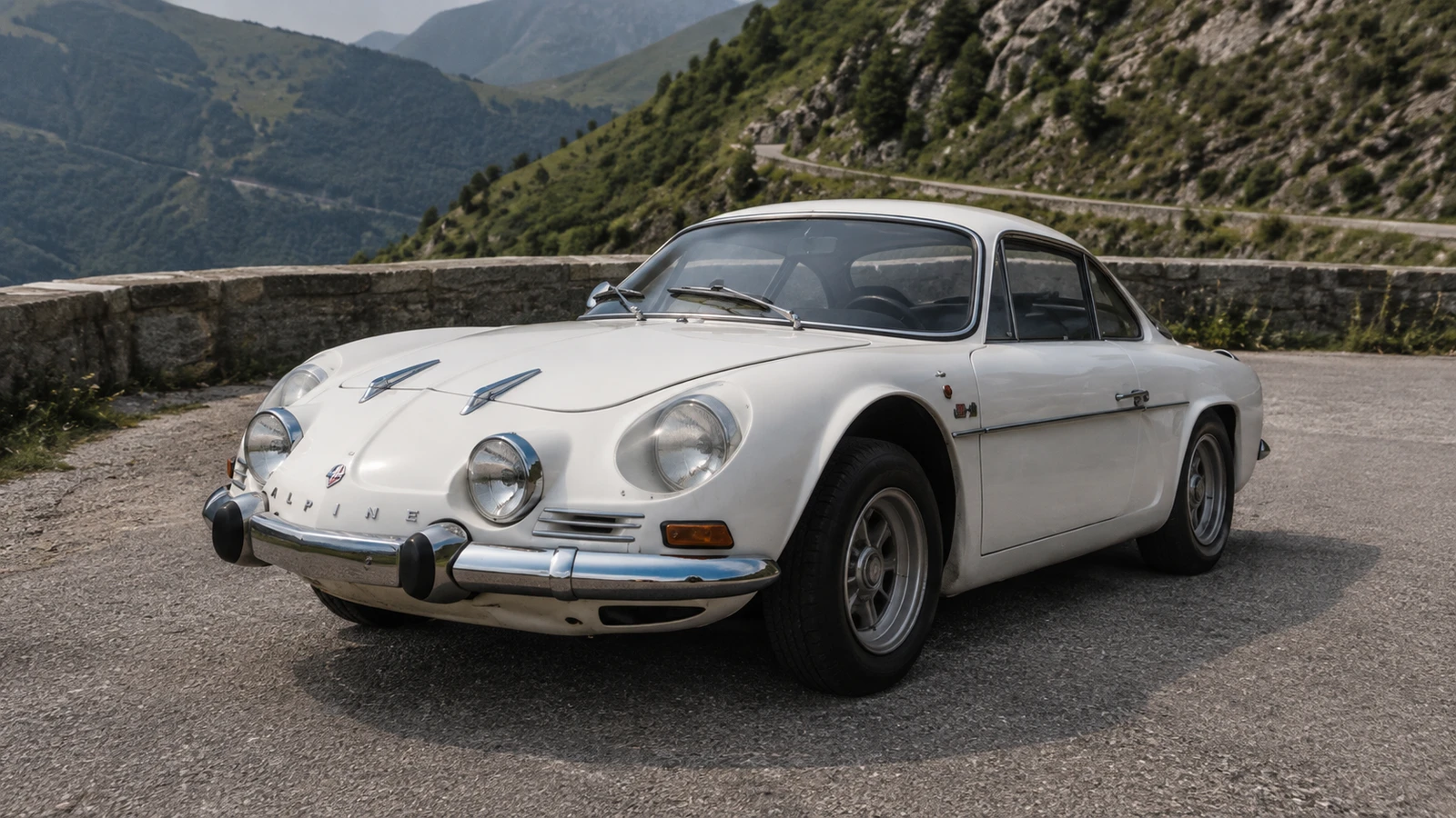 Alpine-Renault A110 1600 S в дорожном облике 1970 года