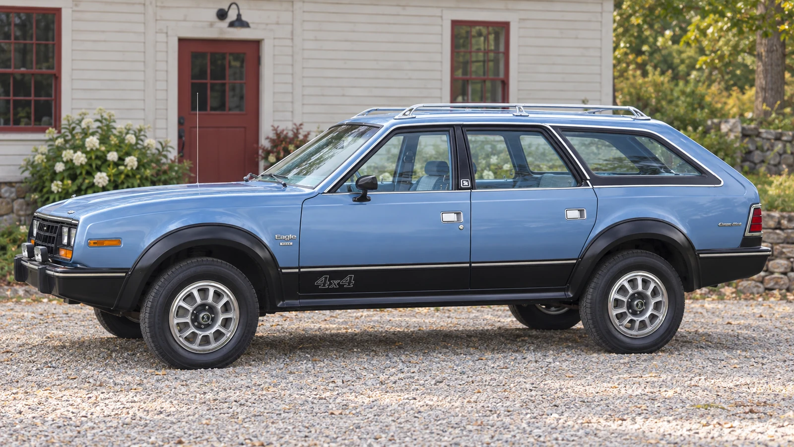 AMC Eagle Sport Wagon 1981 года, боковой вид
