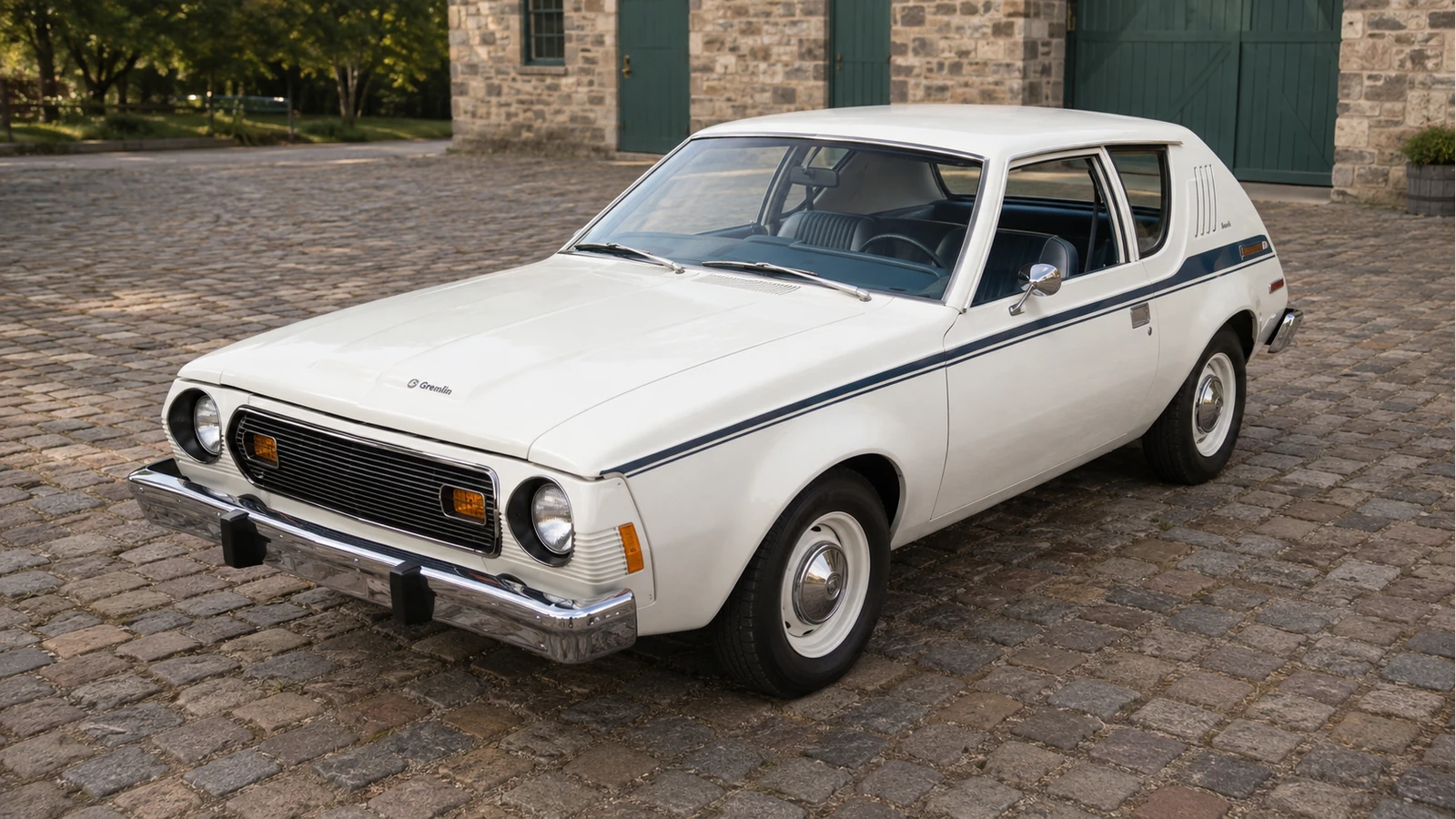 AMC Gremlin 232 1974 года — общий вид с высокой точки