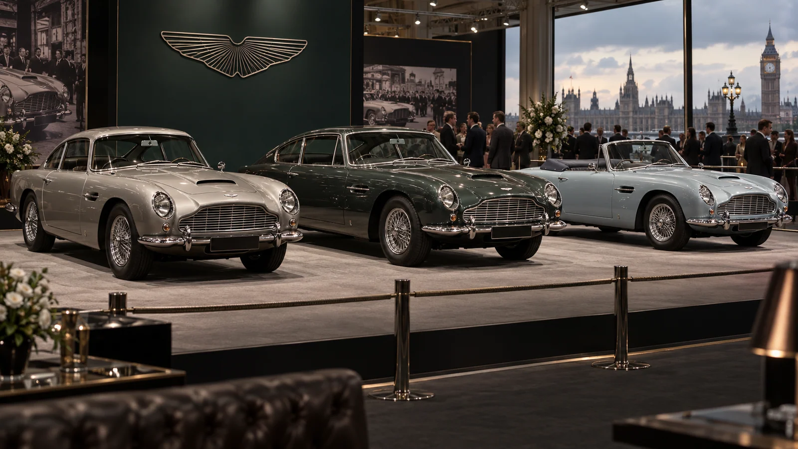 Aston Martin DB5, DB6 и короткобазный Volante