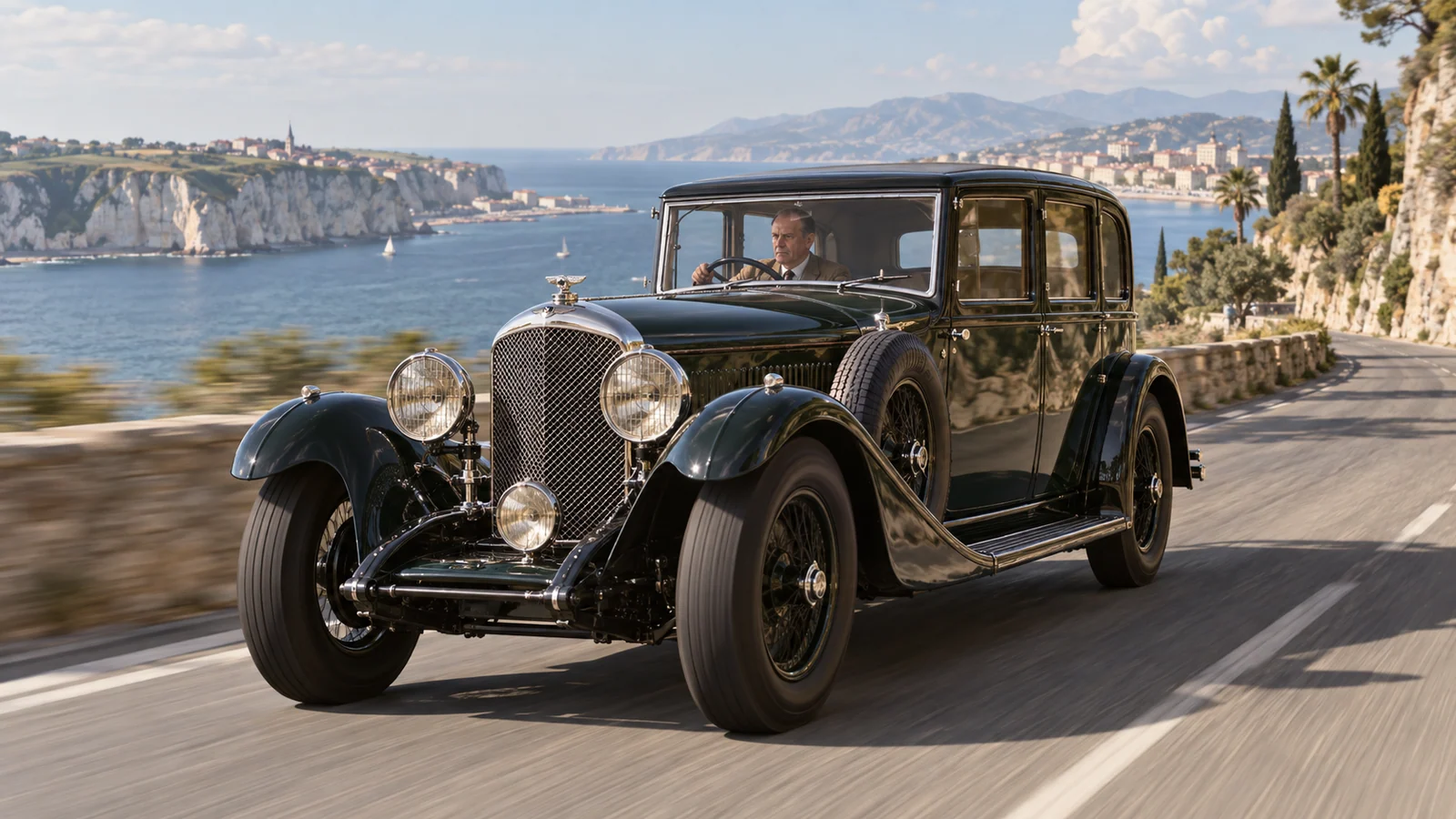 Bentley 8 Litre W. O. Bentley в дальней поездке