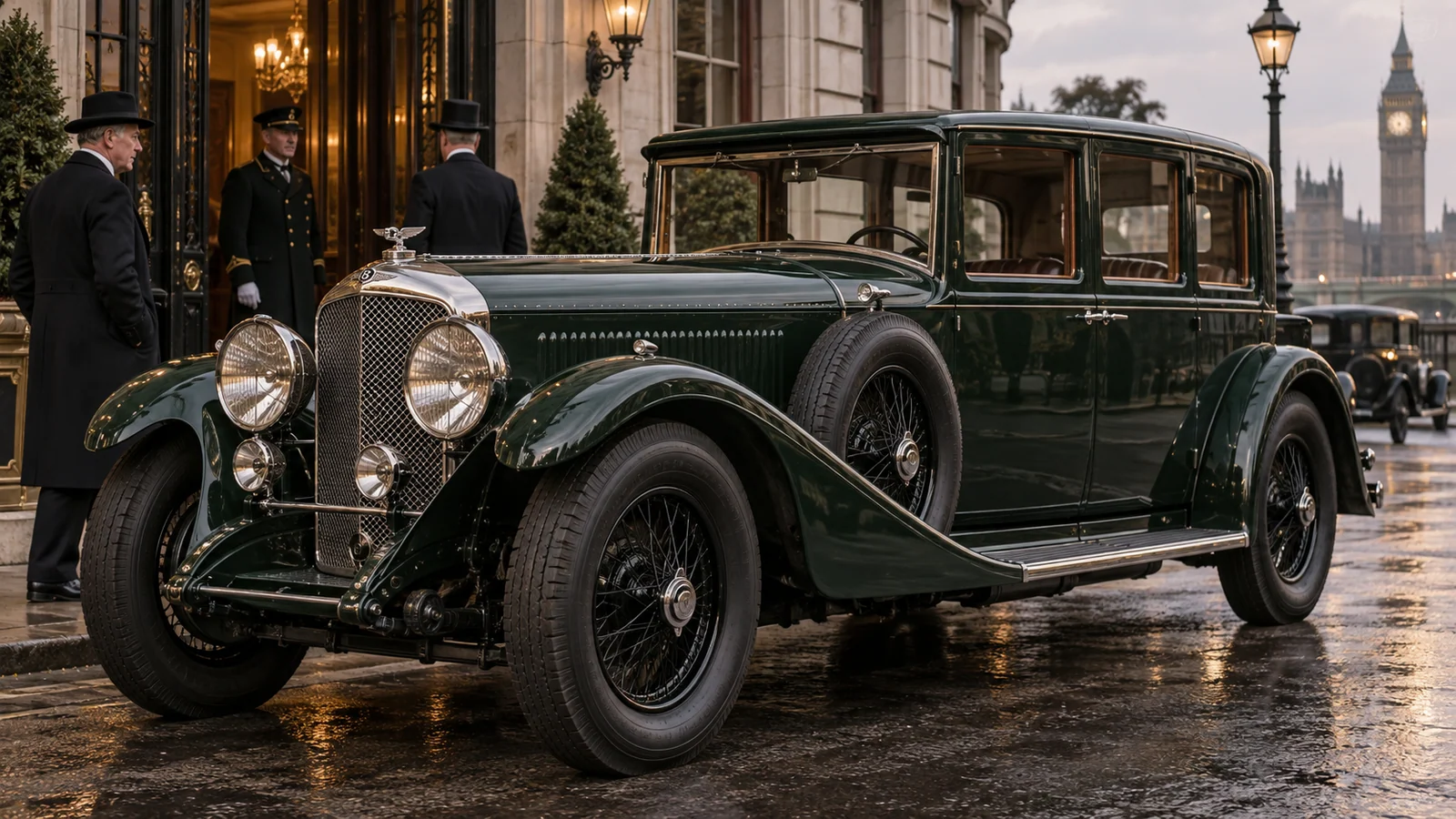 Bentley 8 Litre с заказным кузовом начала 1930-х годов