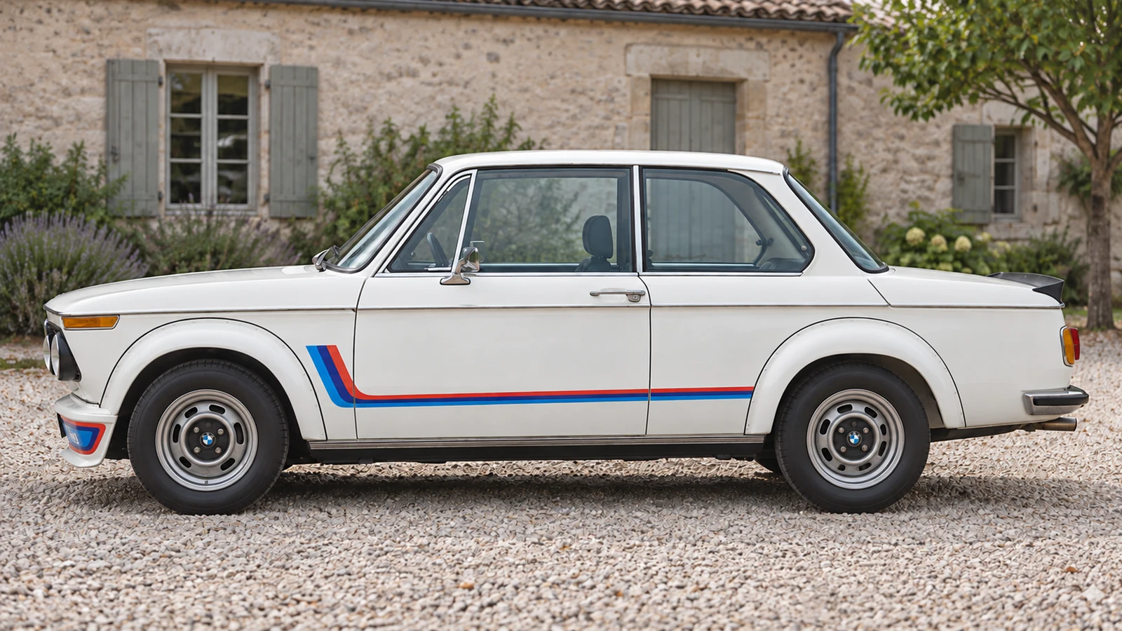 BMW 2002 turbo 1974 года, боковой вид