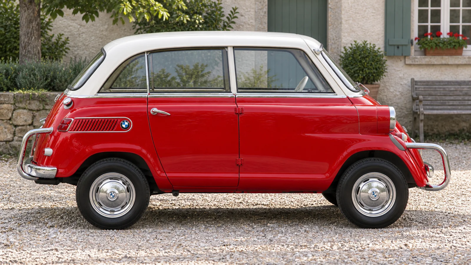 BMW 600 1958 года, боковой вид