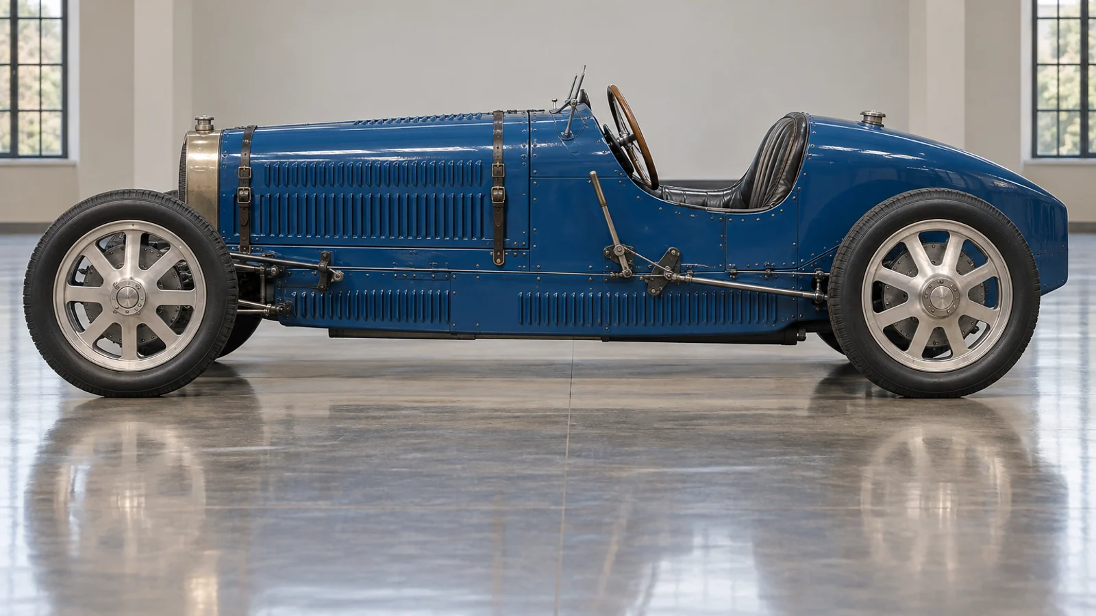Bugatti Type 35 в профиль