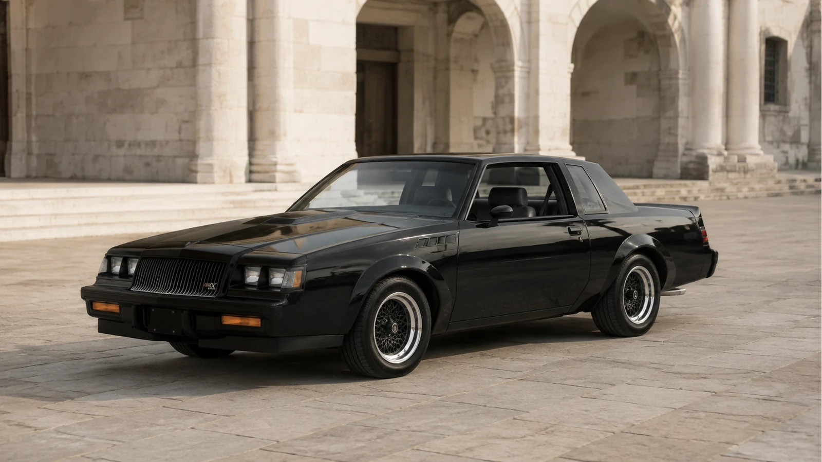Buick GNX 1987 — вид спереди в три четверти