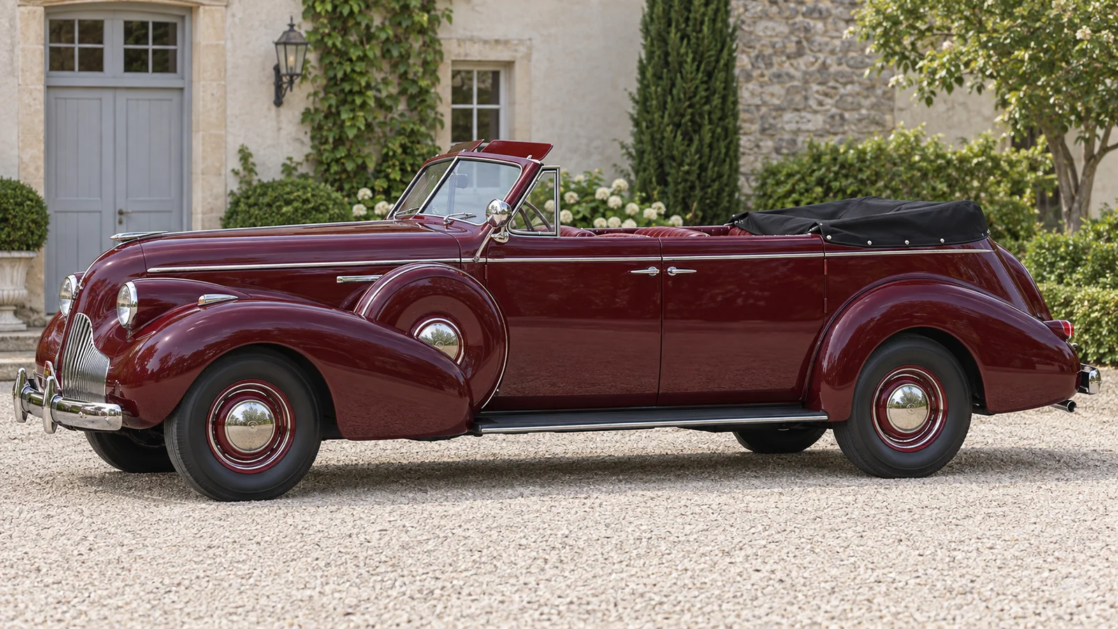 Buick Roadmaster Series 80 Phaeton 1939 года, боковой вид