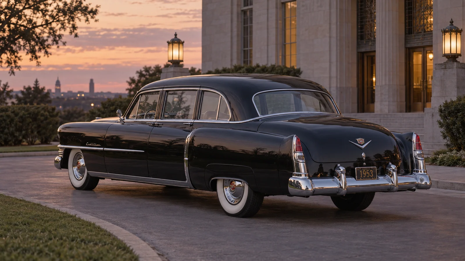 Cadillac Series 75 сзади