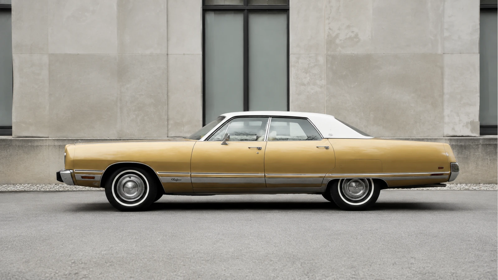 Chrysler New Yorker Brougham 1973 года — вид сбоку