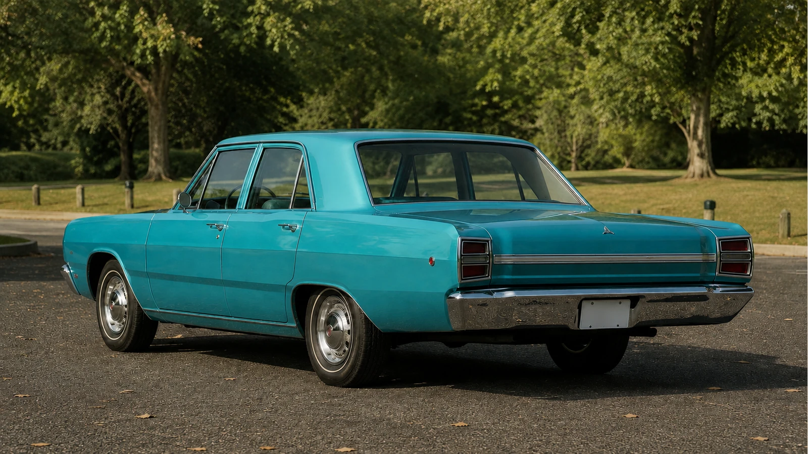 Dodge Dart 1968 года — вид сзади