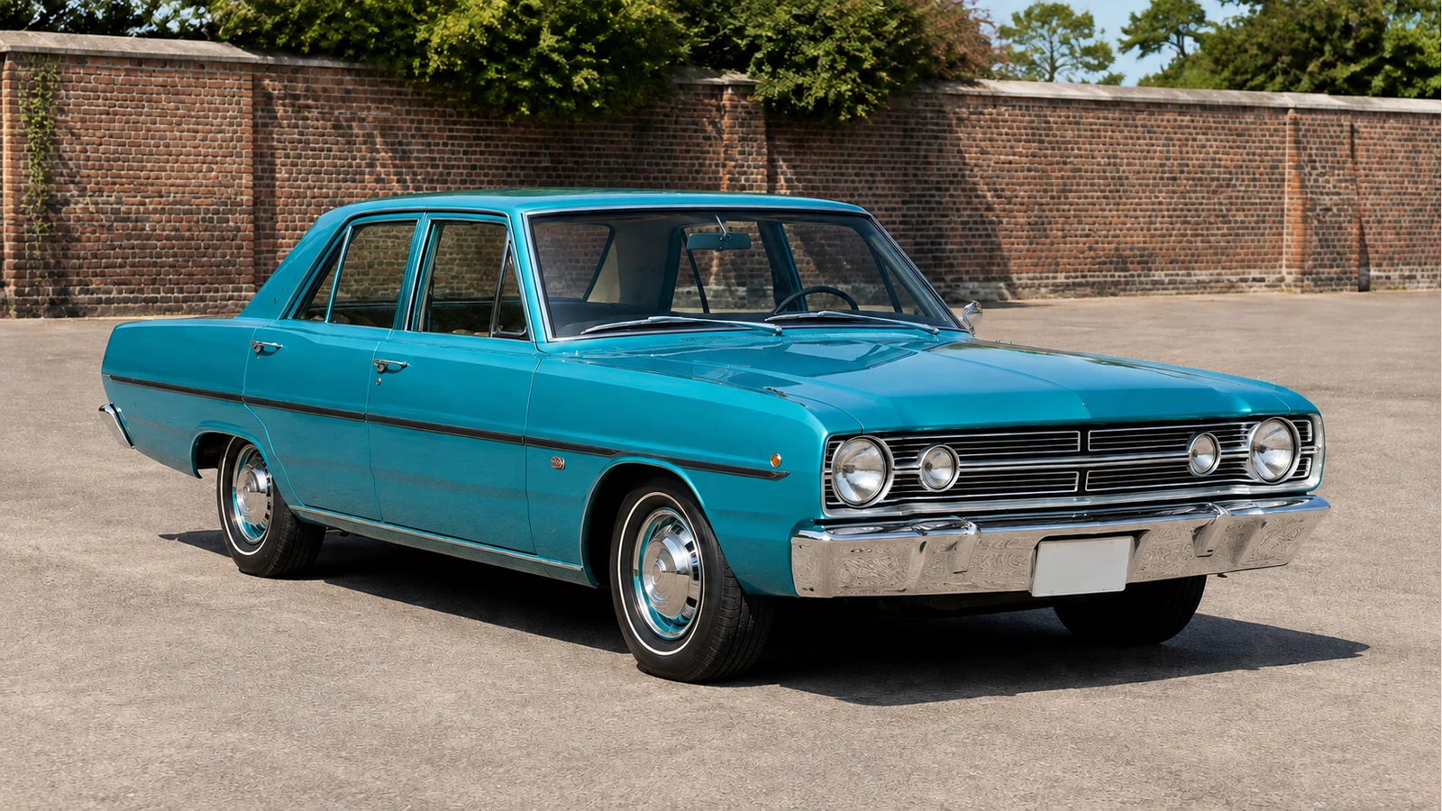 Dodge Dart 1968 года — вид спереди в три четверти