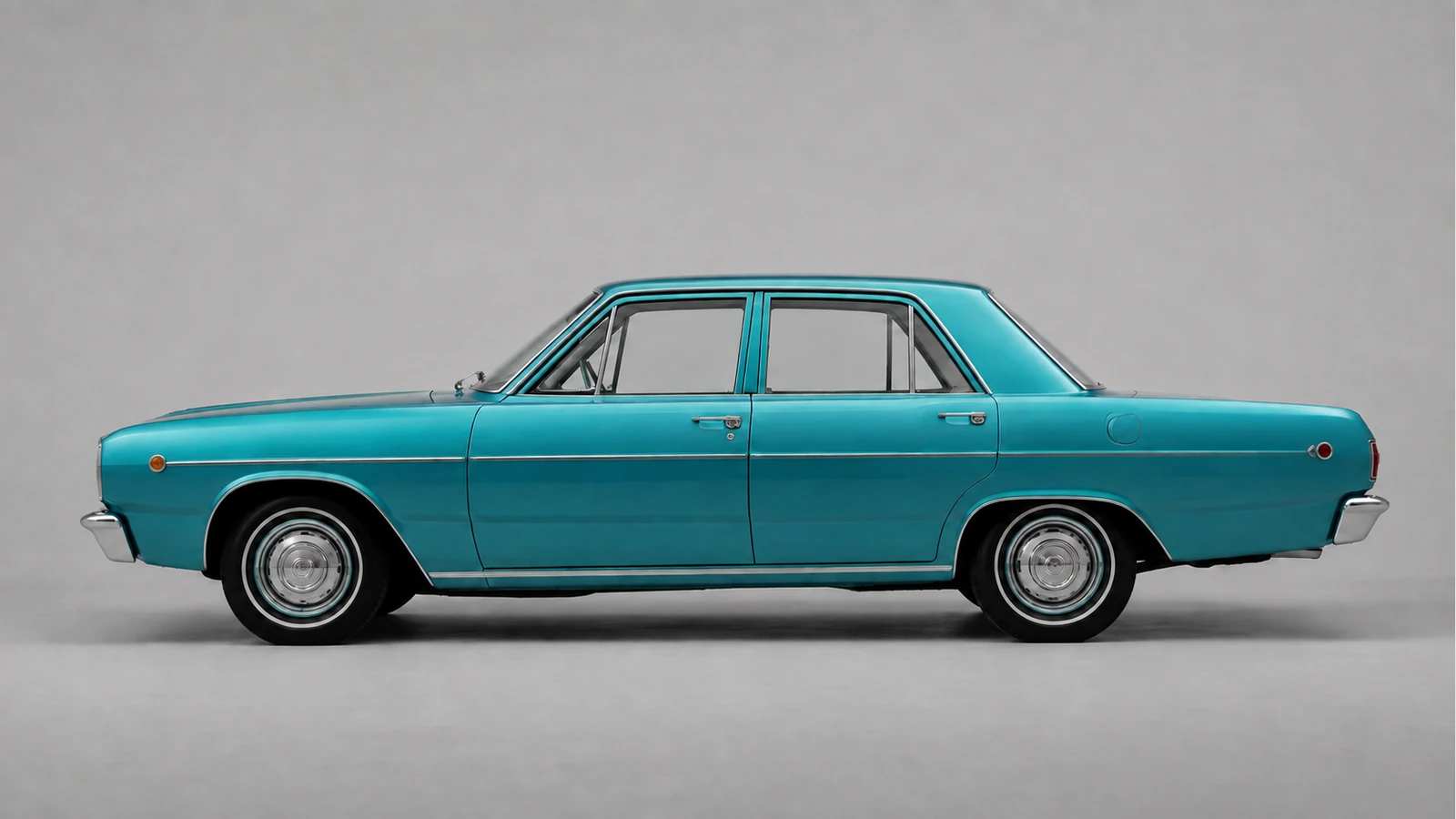 Dodge Dart 1968 года — профиль четырёхдверного седана