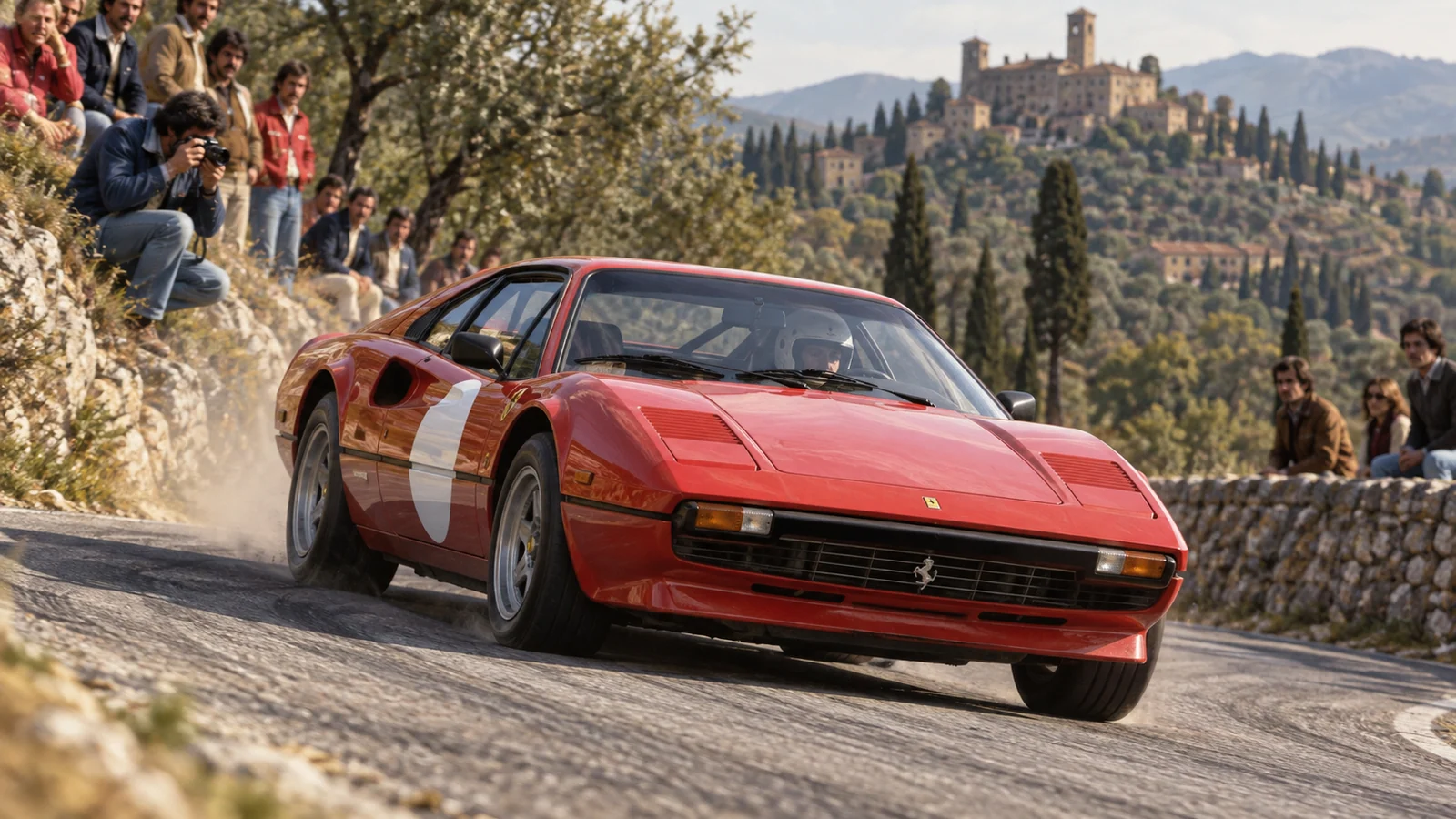 Ferrari 308 GTB в ралли начала 1980-х
