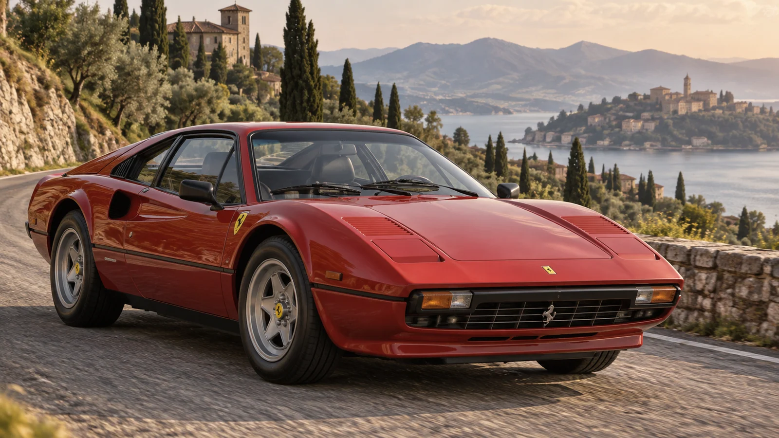 Ранний Ferrari 308 GTB 1975 года