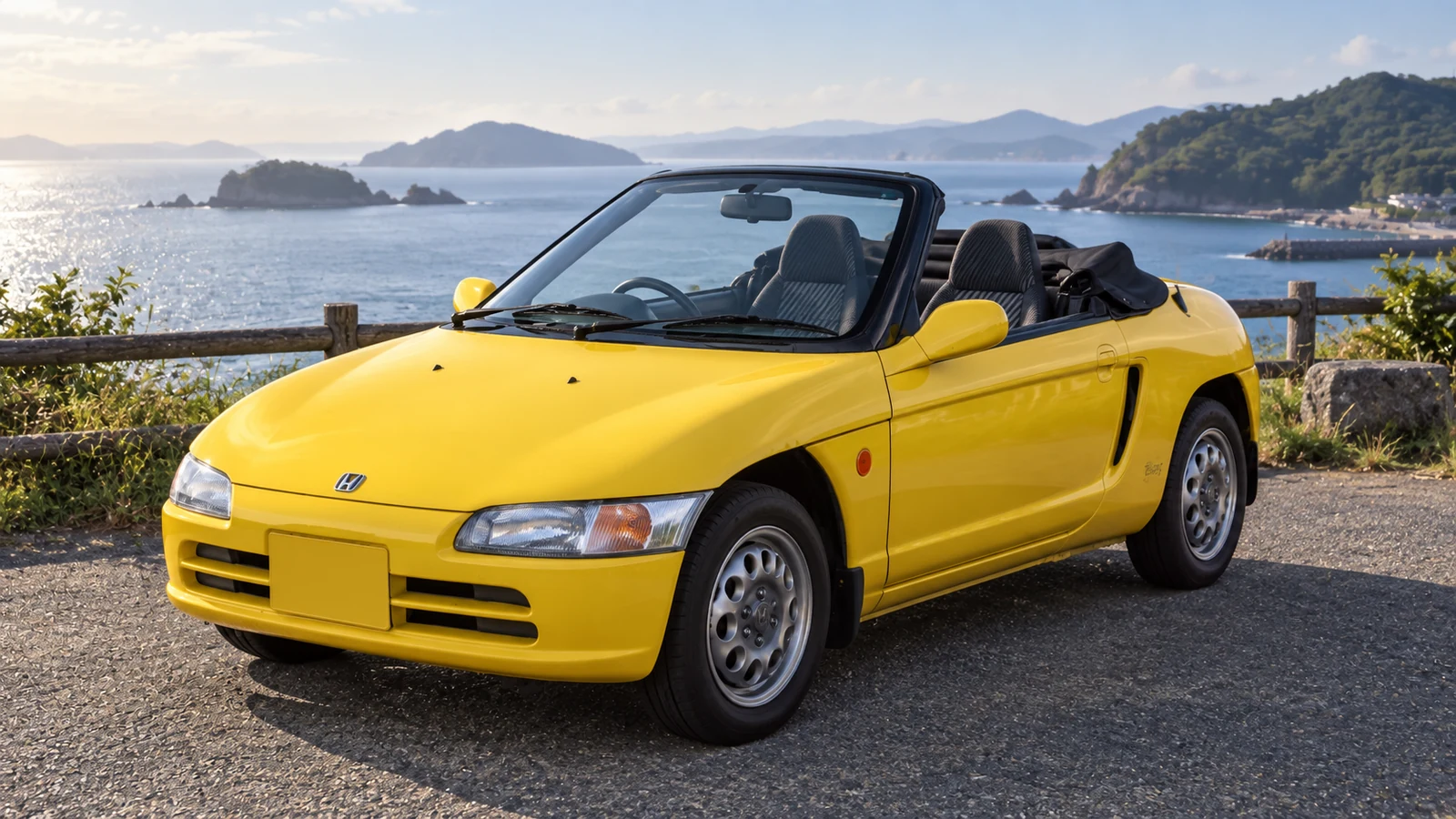 Honda Beat PP1 1991 года, вид спереди в три четверти