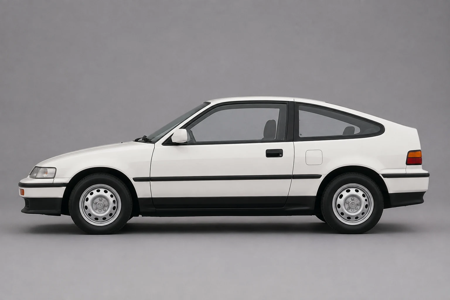 Honda CR-X 1.5X 1987 года в профиль