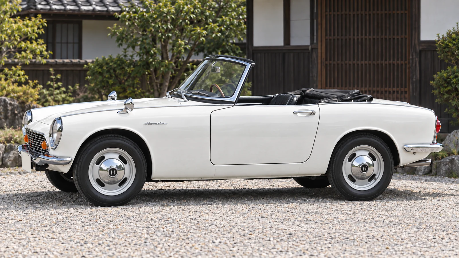Honda S600, родстер 1964 года, боковой вид