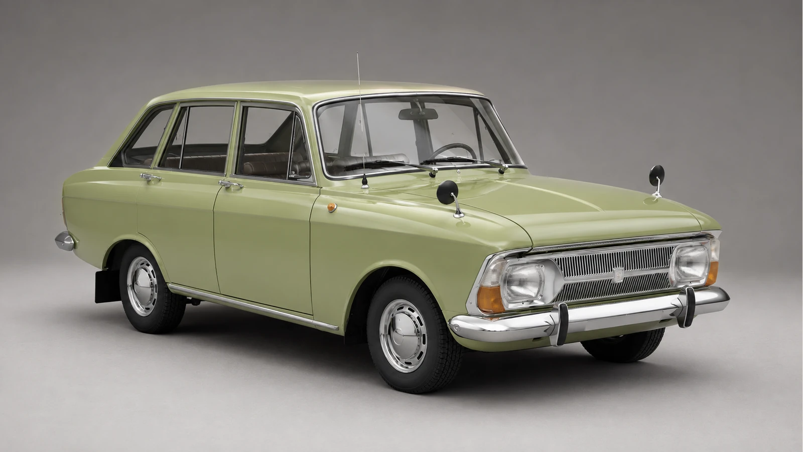 ИЖ-2125 «Комби» 1975 года — прямоугольные фары и раннее оформление кузова
