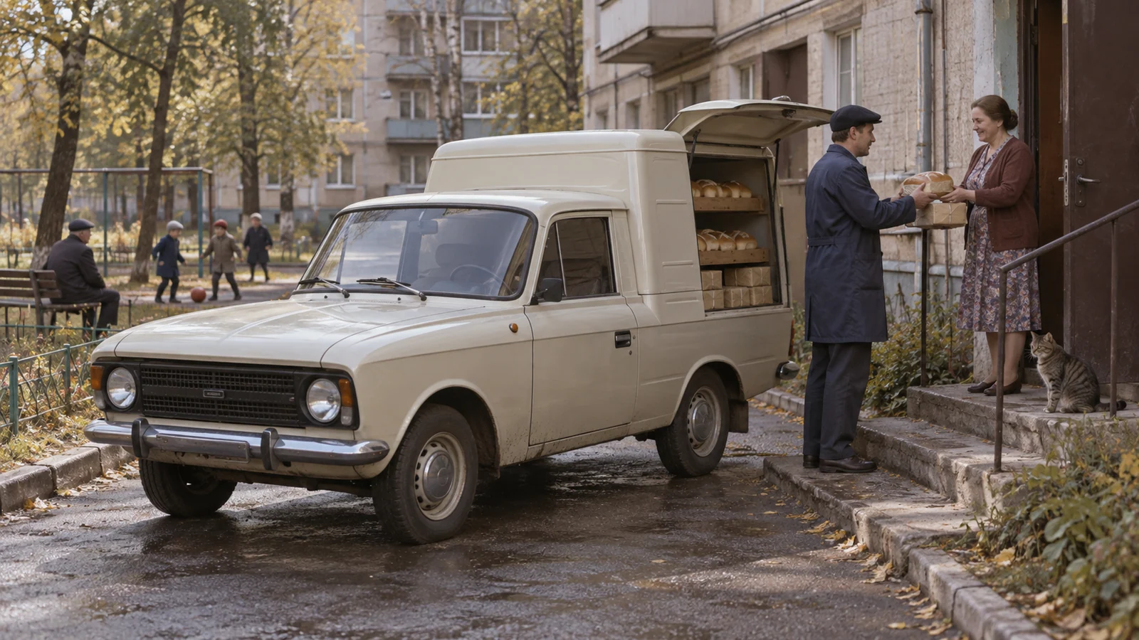 ИЖ-2715 на городской доставке
