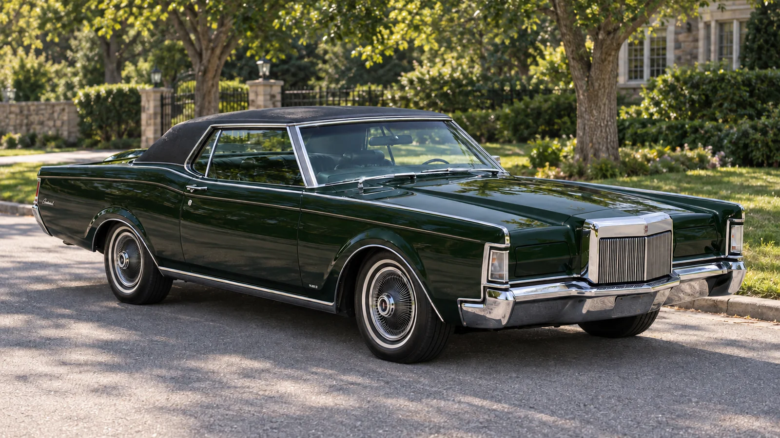 Continental Mark III 1969 года, вид спереди в три четверти