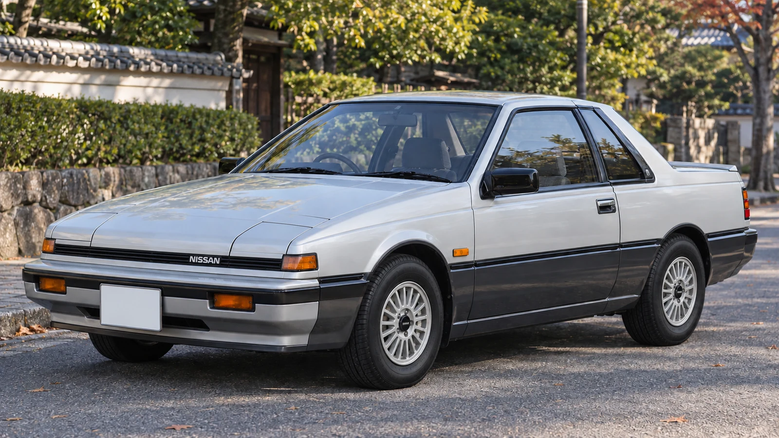 Nissan Silvia S12 RS-X 1986 года, вид спереди в три четверти