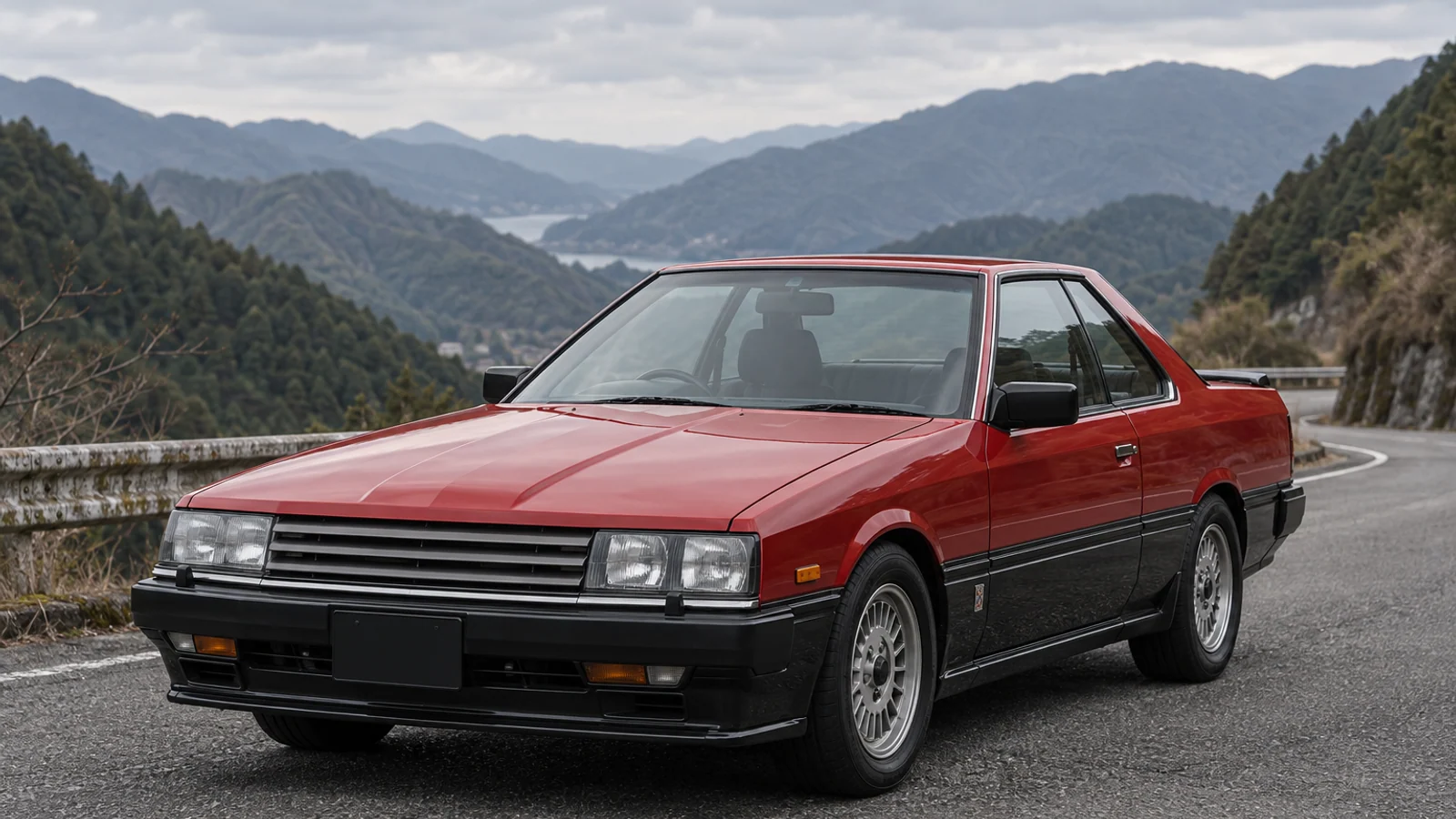Nissan Skyline 2000 Turbo RS DR30 ранней версии, современная иллюстрация