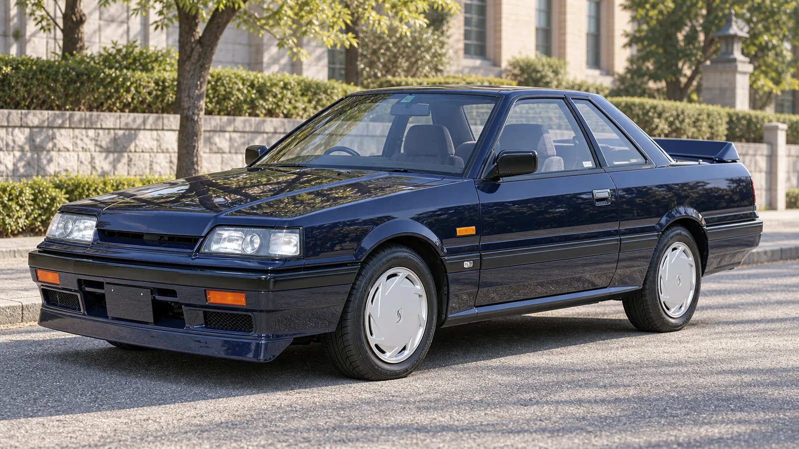Nissan Skyline R31 GTS-R 1987 года, вид спереди в три четверти