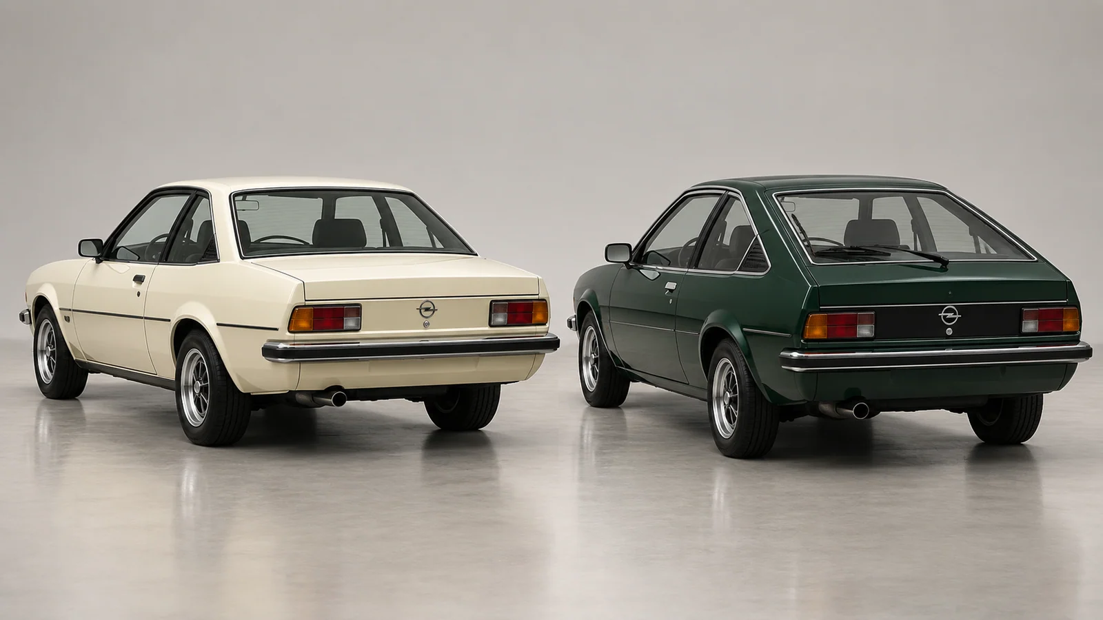 Opel Manta B купе и Manta CC с задней дверью