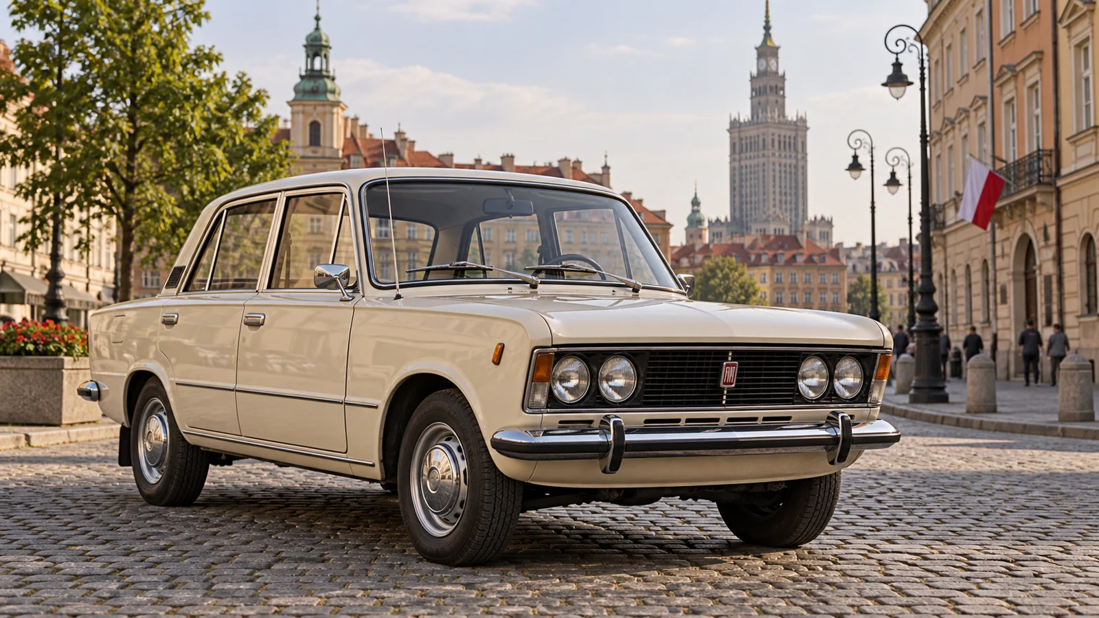 Polski Fiat 125p 1970 года