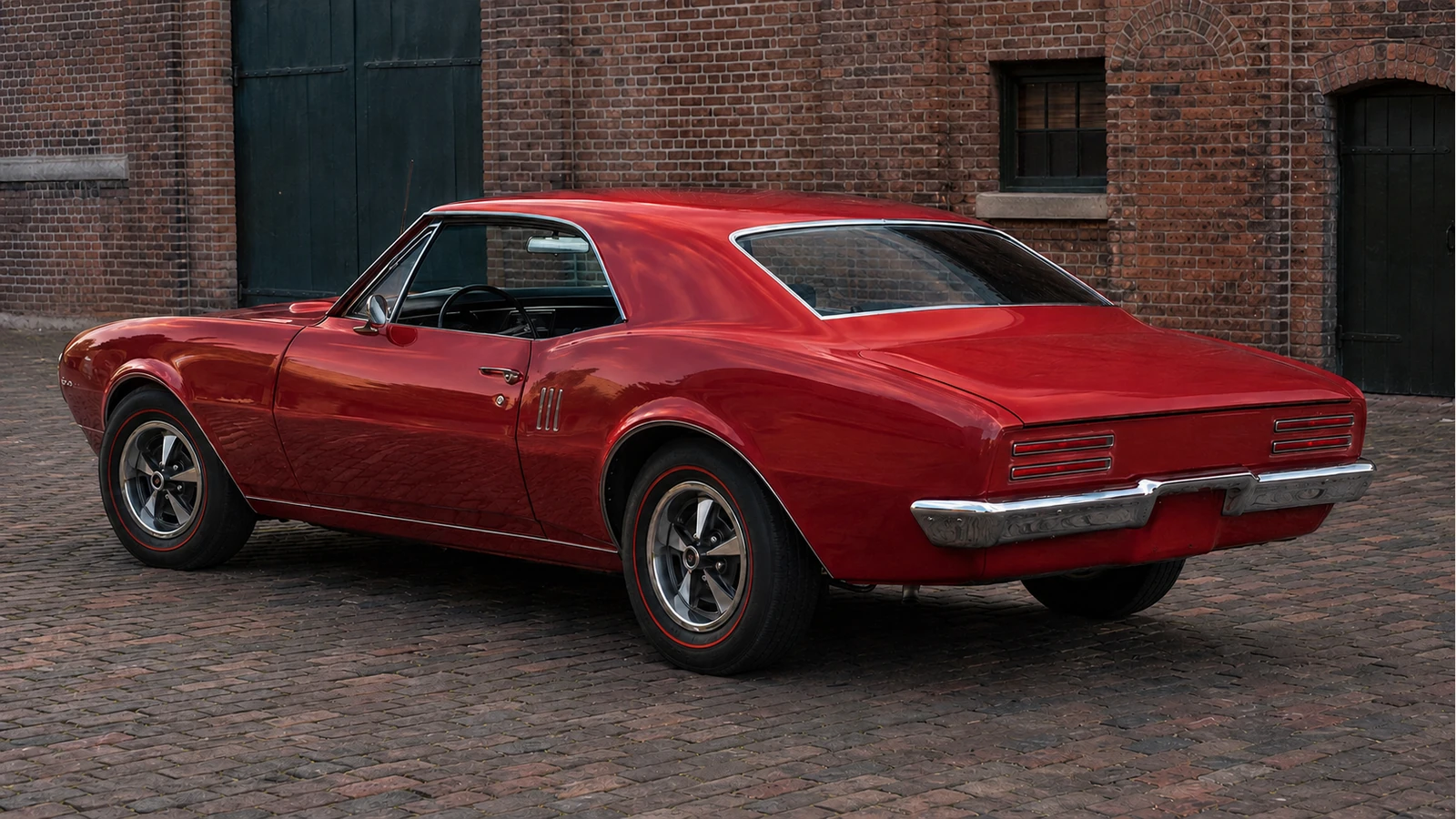 Pontiac Firebird 400 1967 года, вид сзади