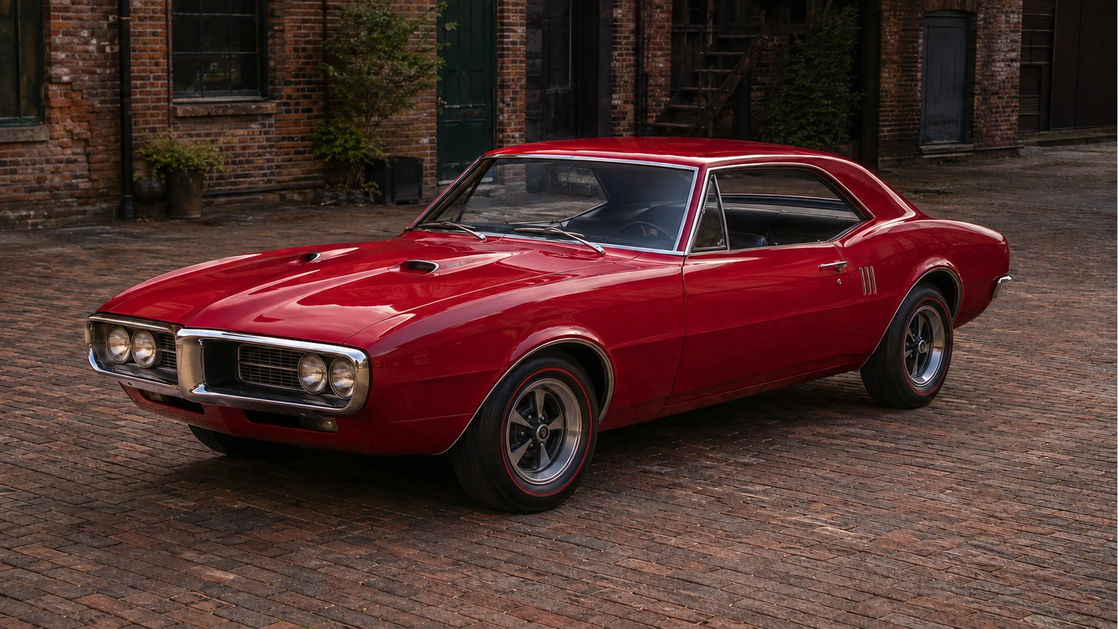 Pontiac Firebird 400 1967 года, передний ракурс