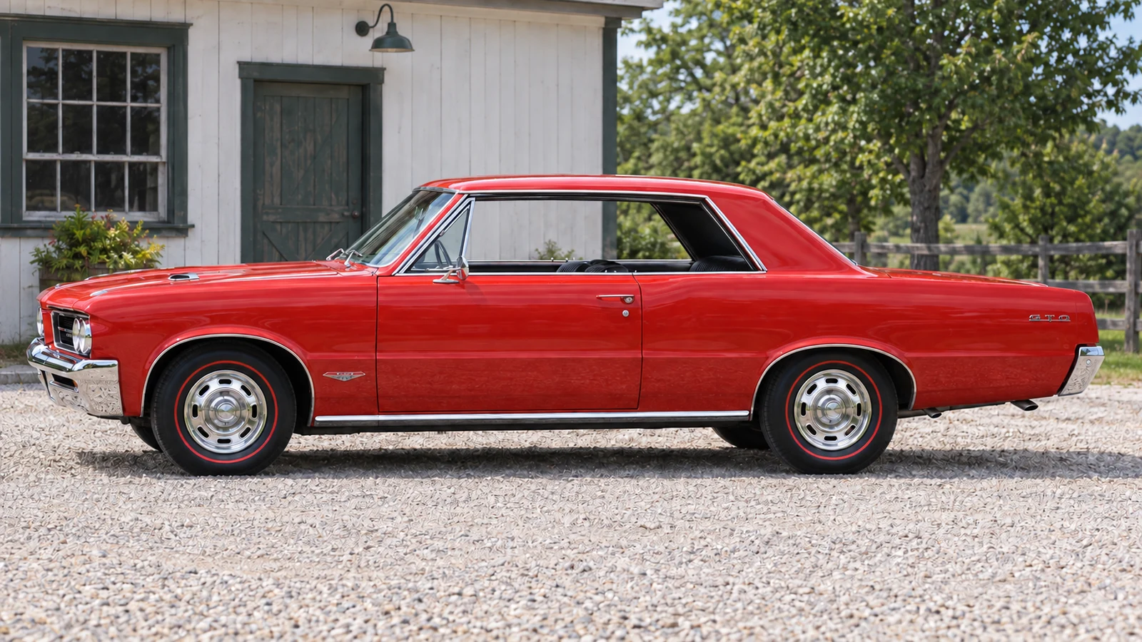 Pontiac GTO Hardtop 1964 года, боковой вид