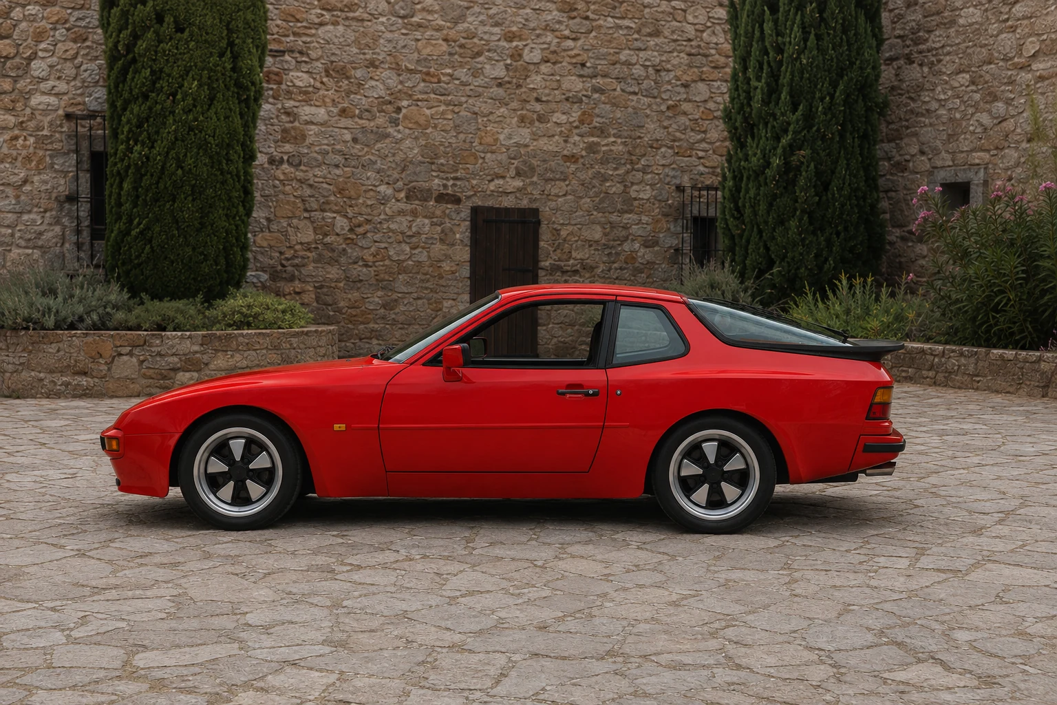 Porsche 944 ранней серии в профиль
