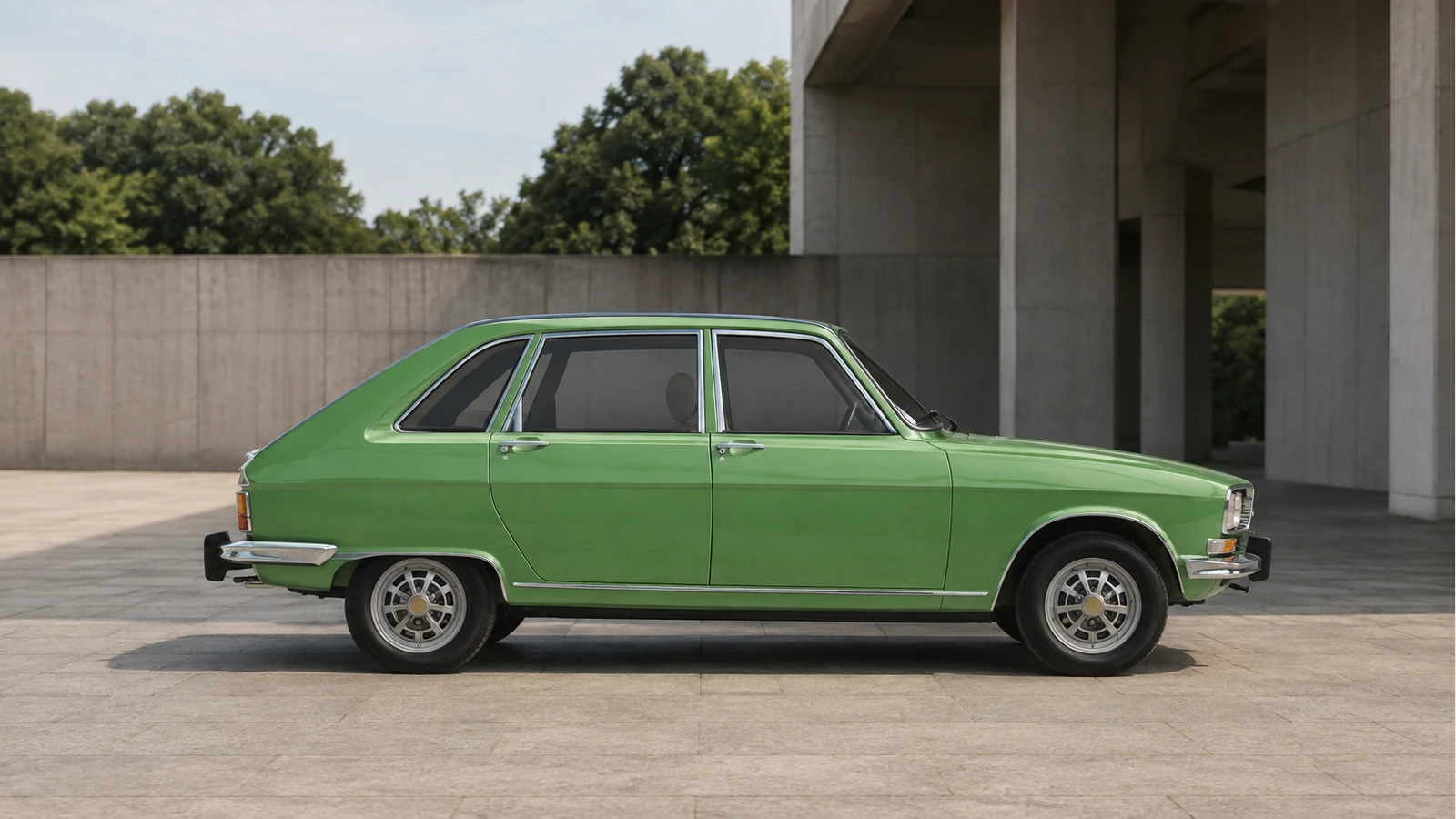 Renault 16 TX1975 — полный боковой профиль