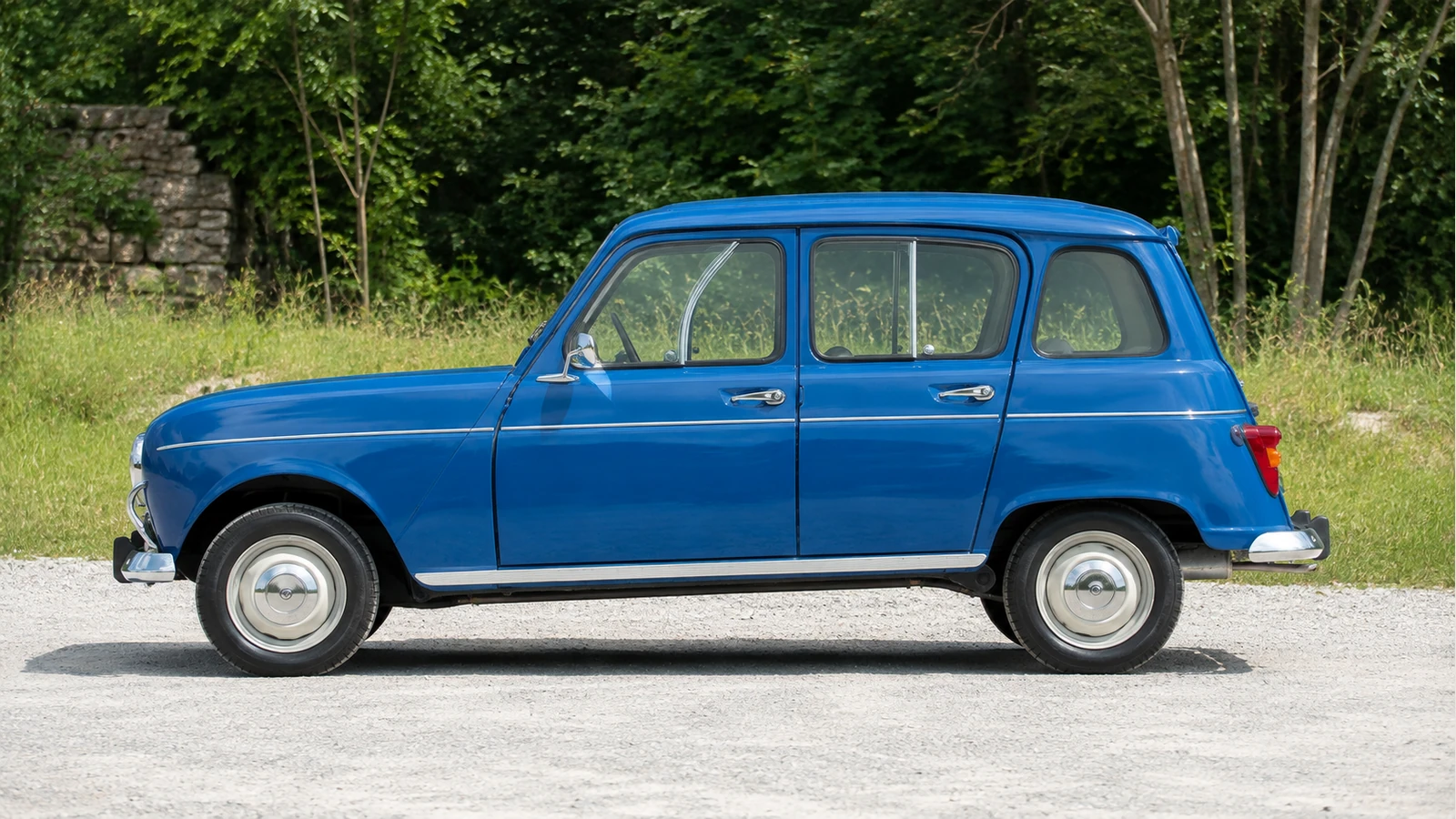 Renault 4 Export 1968 года, левый профиль