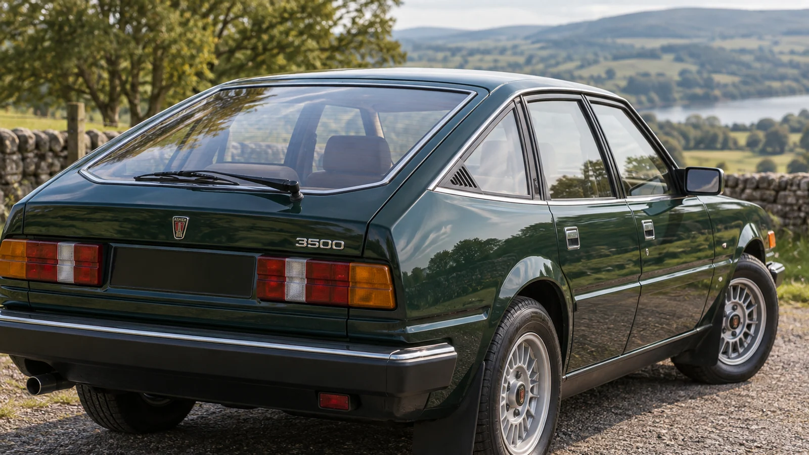 Большая задняя дверь раннего Rover SD1 3500