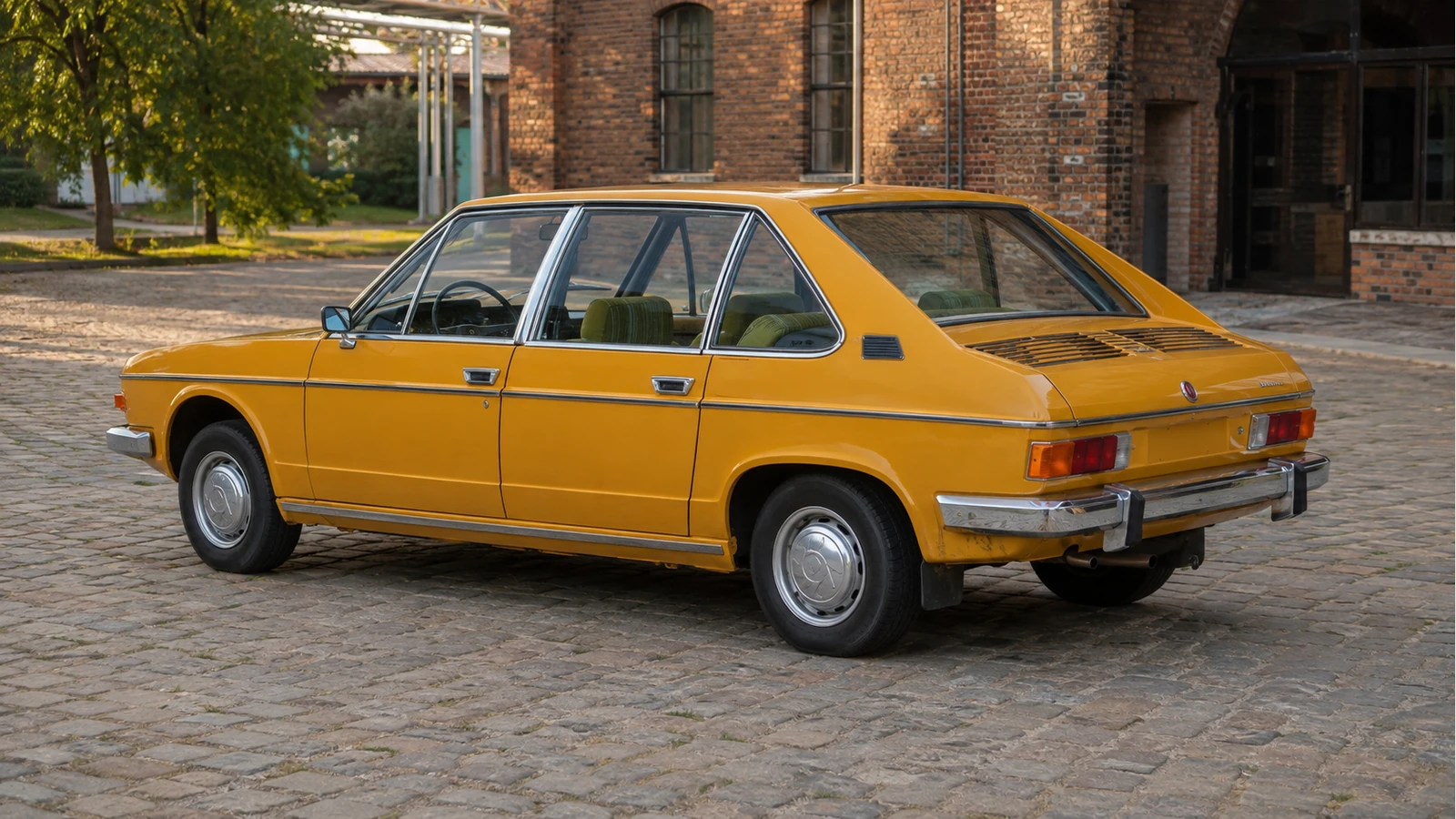 Tatra 613 1979 года — вид сзади