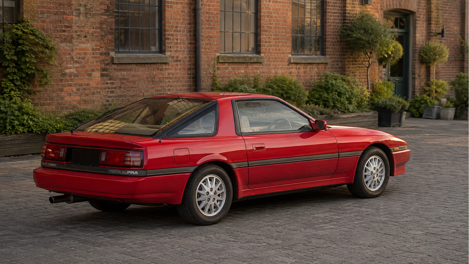 Toyota Supra A70 3.0 GT Turbo 1986 года — вид сзади