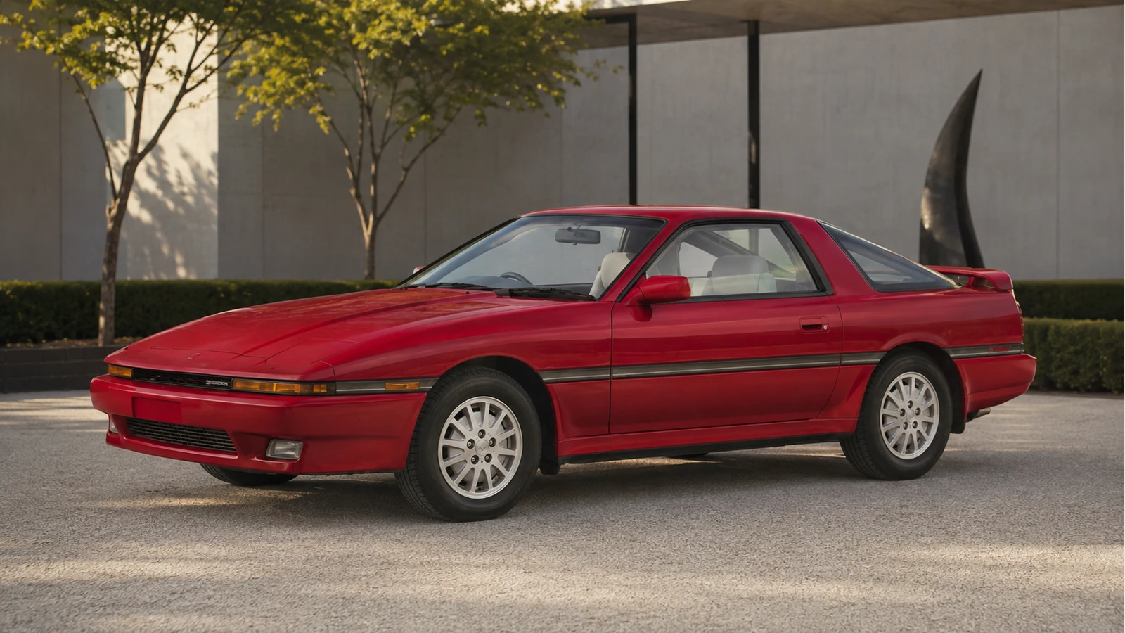 Toyota Supra A70 3.0 GT Turbo 1986 года — вид спереди