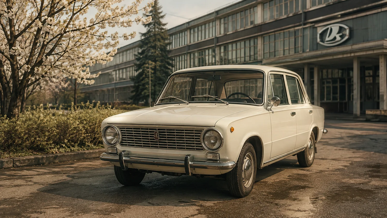 Ранний ВАЗ-2101 у Волжского автозавода