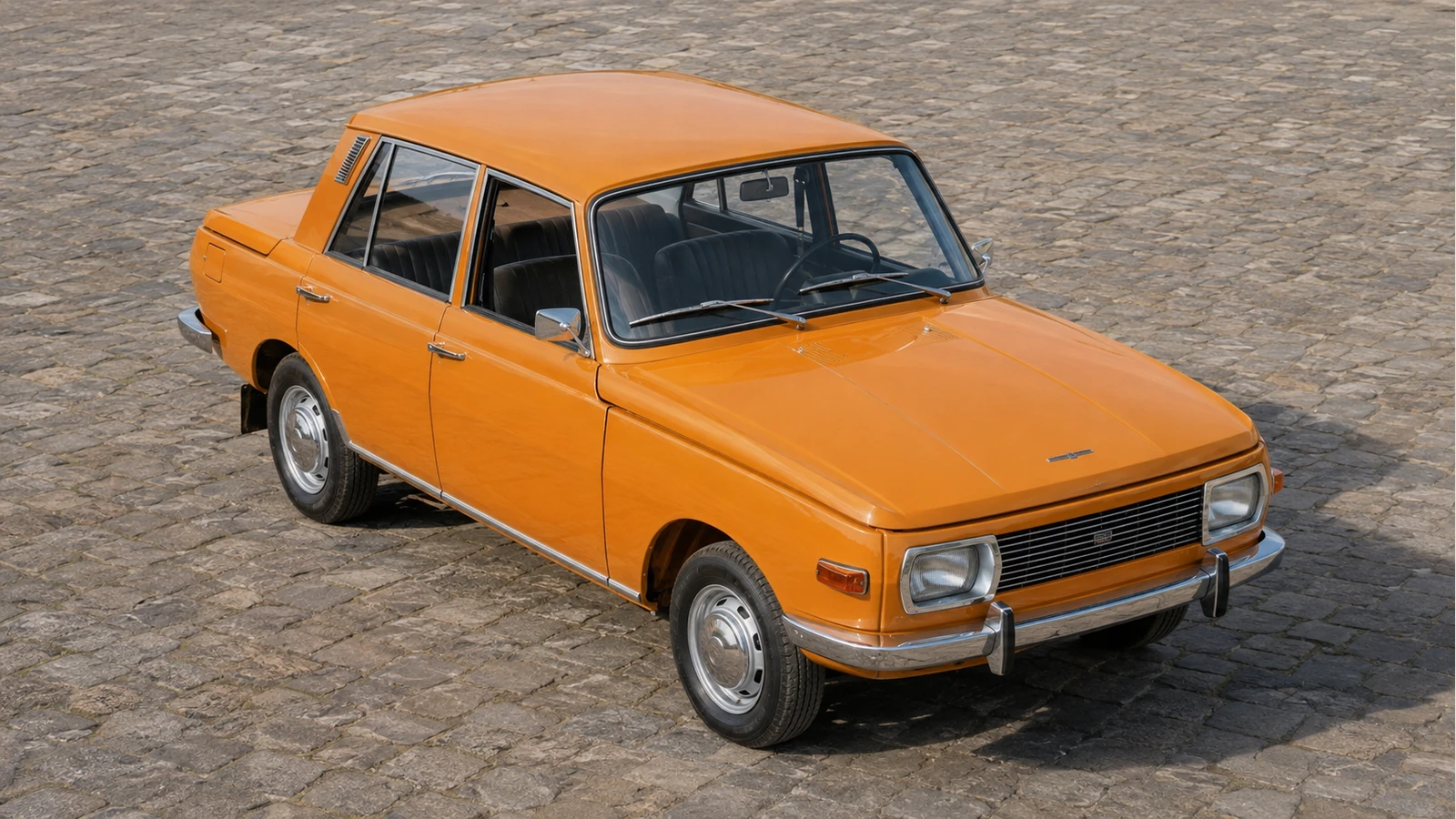 Wartburg 353, ранний кузов до 353W — вид сверху на кузов