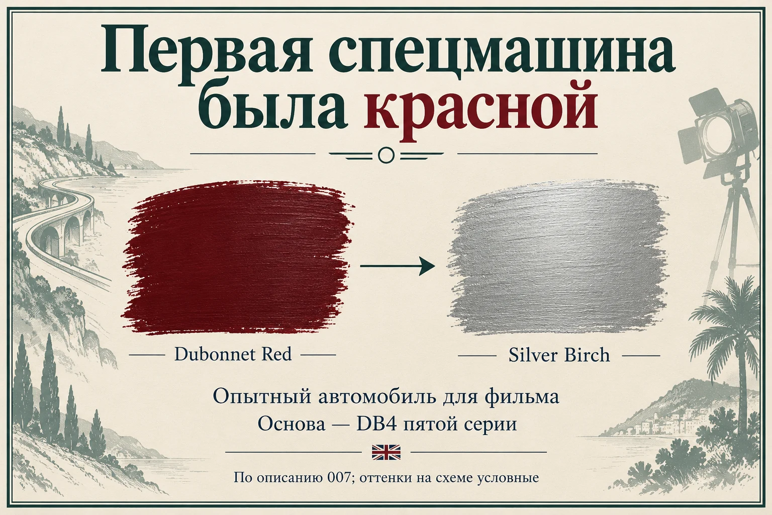 Прототип DP/216/1: основа DB4 Series V и перекраска из красного в серебристый