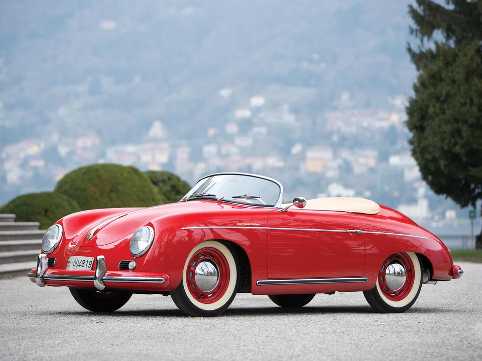 Porsche 356 Speedster с низким ветровым стеклом